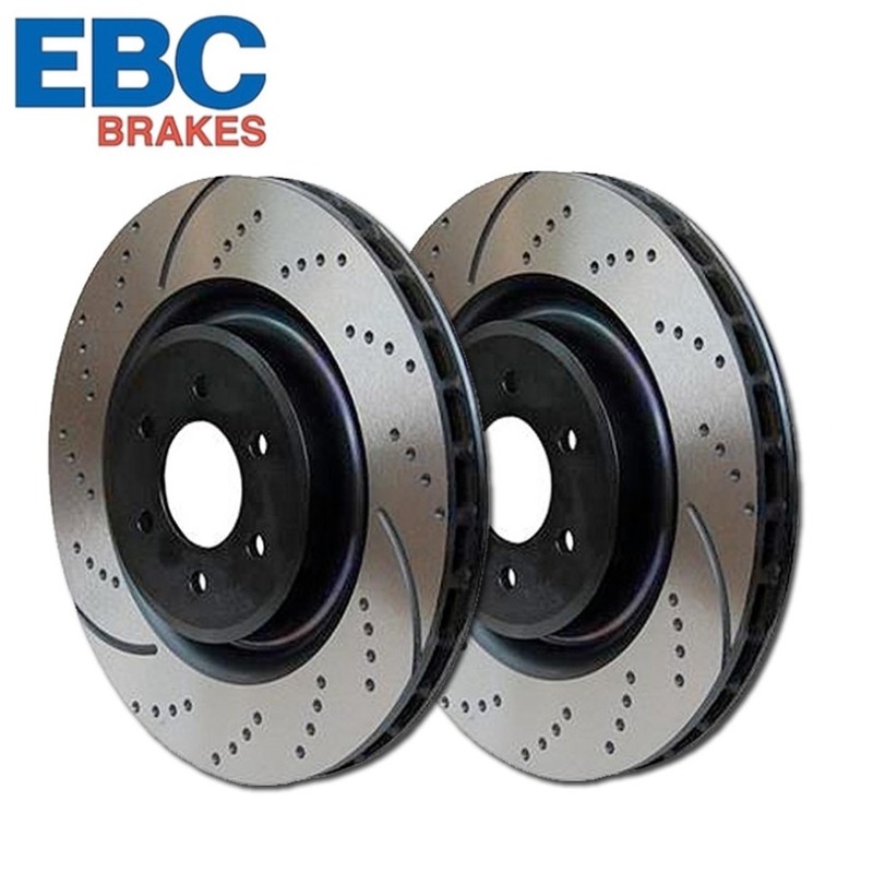 EBC GD Slotted and Dimpled Rotors