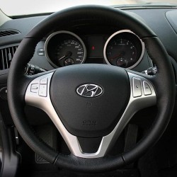 Steering Wheel Silver Cover