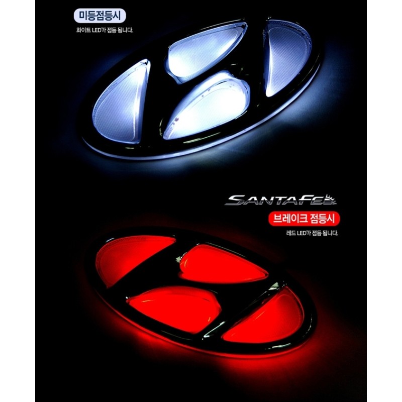 Hyundai kompatible LED Auto Türschwelle Platten Leuchtendes LOGO