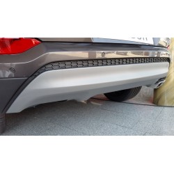 OEM Silver Exhaust Cutout Diffuser