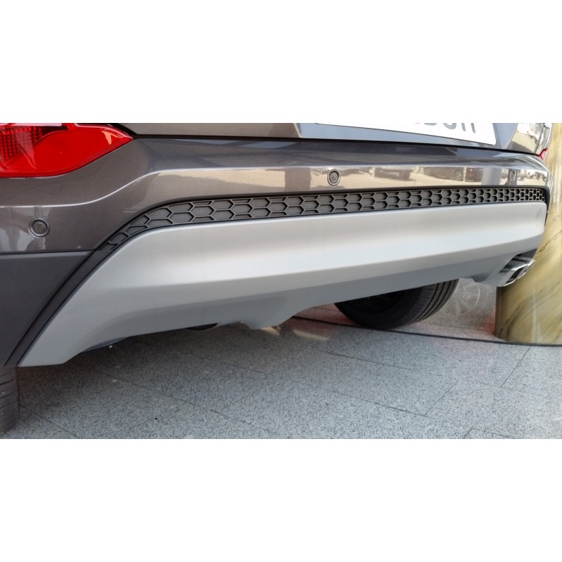OEM Silver Exhaust Cutout Diffuser