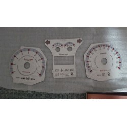 Racetech 3D Gauge Face Blue