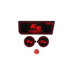 Dxsoauto Cup Holder LED Plates