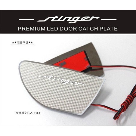 Changeup Metallic LED Door Catch Plates