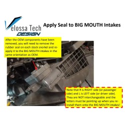 Velossa Tech Big Mouth Ram Air Intake