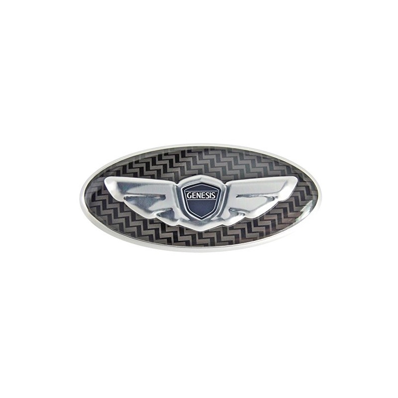 Loden 3D/Carbon Wing Steering Wheel Emblem