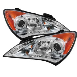 Spyder Auto LED Headlights (Chrome)