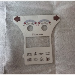 Racetech 3D Gauge Face Blue