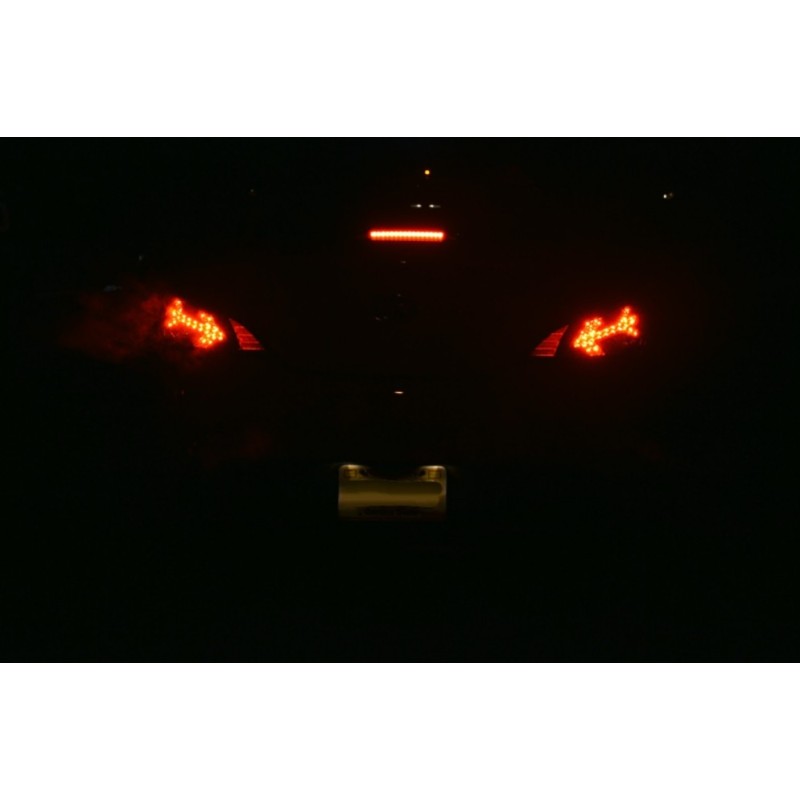 Spyder Auto LED Tail lights (Black) genesis coupe