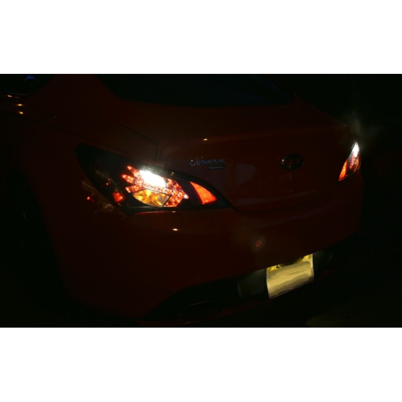 Spyder Auto LED Tail lights (Black) genesis coupe