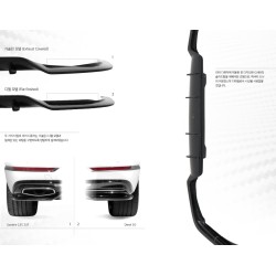 Adro GV80 Carbon Fiber Lip Kit