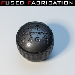Fused Fabrication Shift Knob Cap 6 Speed