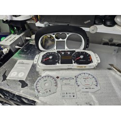 Racetech 3D Gauge Face Red