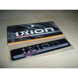 Ixion Rectangular Badge