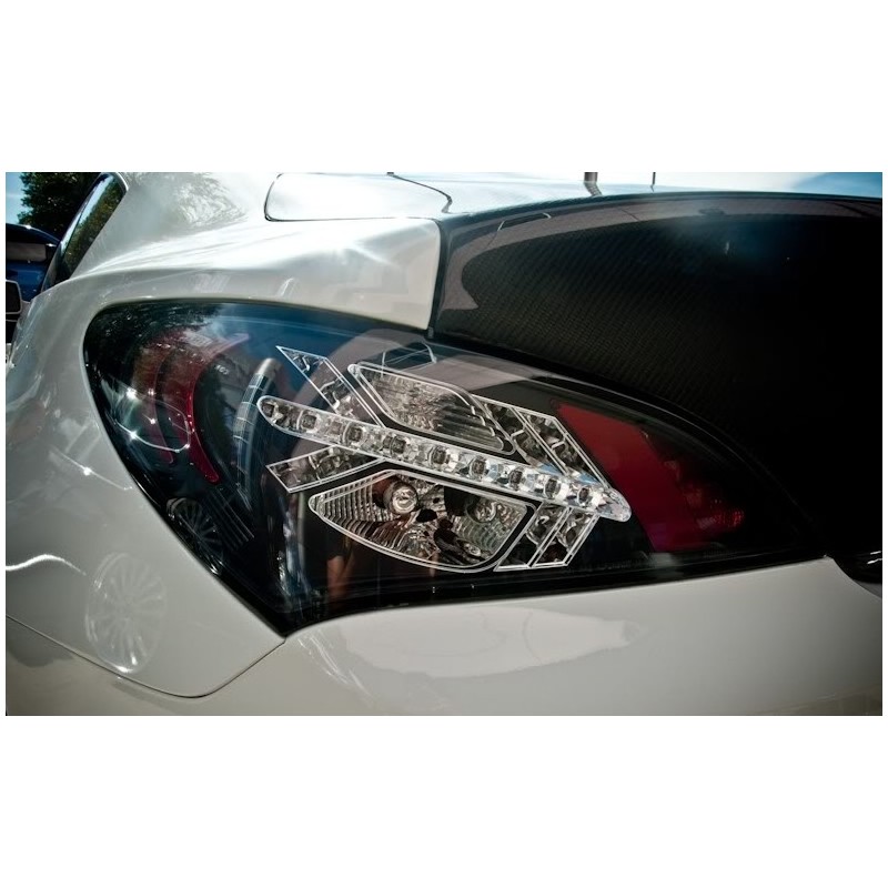 Spyder Auto LED Tail lights (Black) genesis coupe