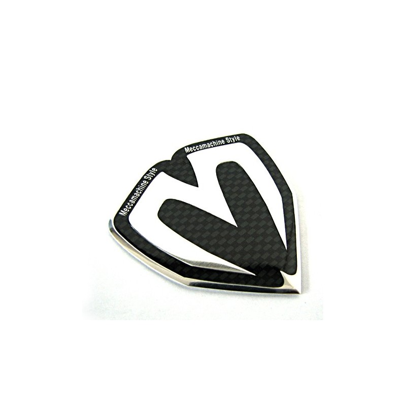 M&S Carbon Fiber Shield Badge