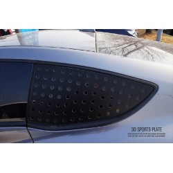 C Pillar 3D Perforated Sports Plate